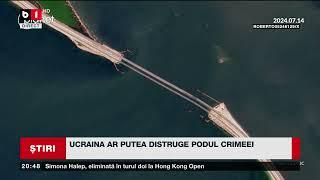 UCRAINA AR PUTEA DISTRUGE PODUL CRIMEEI. Știri B1TV_3 oct. 2024