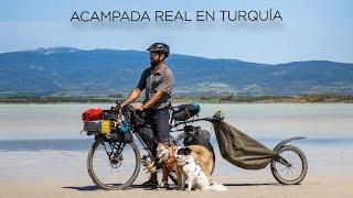 UN DÍA DE MI VIDA HACIENDO BIKEPACKING Y ACAMPANDO POR TURQUÍA