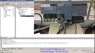 B&R 2003 CPU CP476 and IO module DM465 test