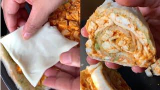 Paneer Handi Roll Sandwich Recipe  | Very Easy Steps | Hungry Voyager