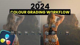 My 2024 Colour Grading Workflow For Social Media Content // DaVinci Resolve 18