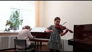 Савельева Софья (11 лет, скрипка) Э. Дженкинсон "Танец"