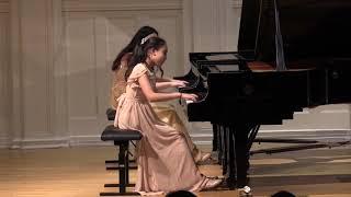 Etude Op. 10 No. 8 in F Major (F. Chopin) - Sophia Li, Audrey Yin 