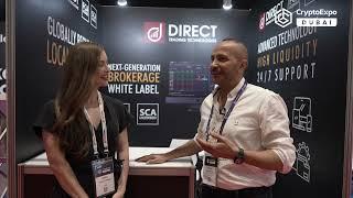 Interview of DIRECT TRADING TECHNOLOGIES at Crypto Expo Dubai 2023