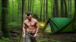 Solo Camping in the Amazing Forest