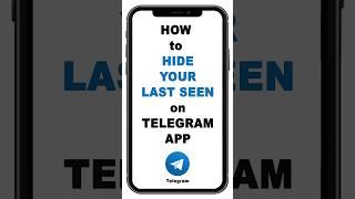 #howto #Hide Your #lastseen on #telegram App