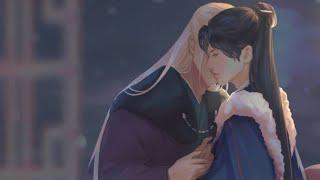 Look at the superb pictures of two peerless beauties on the screen Shanhe Ling Zhang Zhehan Gong Jun