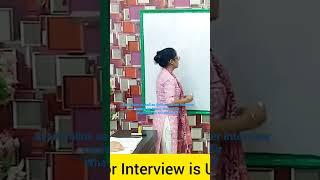 How to present demonstration in kvs interview #shorts | Teacher Demo class