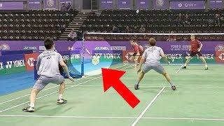 10 Badminton shots. If it was not recorded, nobody would believe