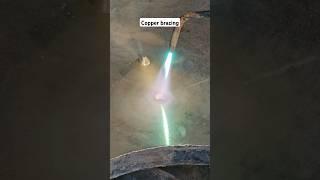 Copper Brazing on Casting | Amazing skills of foundry #amazing #skills