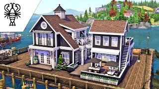 The Saucy Lobster Seafood Restaurant | The Sims 4 Speed Build