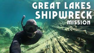 Great Lakes Shipwreck SUP Mission in Tobermory, Canada!