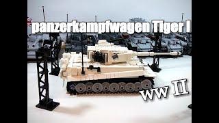 LEGO самоделка : Tank "Tiger I" .Белый тигр.