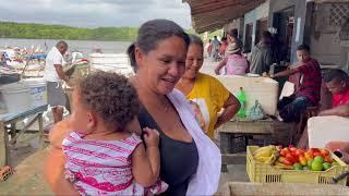 COCOTA E DONA MAROCA EM ICATU COMPRANDO PEIXE