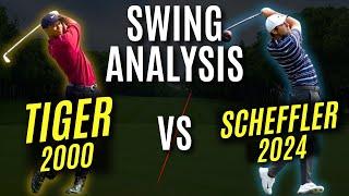 Tiger Woods 2000 vs. Scottie Scheffler 2024: Comparing Two Dominant Swings