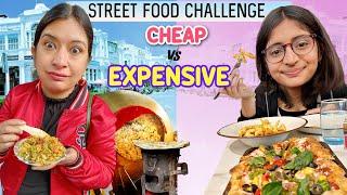 Cheap vs Expansive - Connaught Place Food Challenge | Trying Street food | CookWithNisha