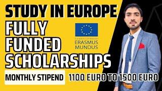 ERASMUS MUNDUS SCHOLARSHIP: How to apply, Eligibility, Benefits, European scholarships.