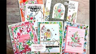 Mixed Media Florals DSP and Memories and More!!