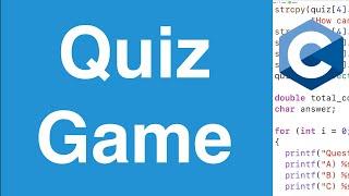 Quiz Game | C Programming Example