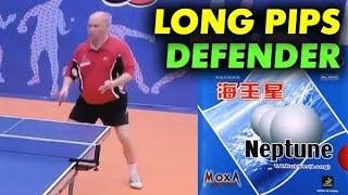 Yinhe (Milkyway) NEPTUNE Long Pips Defence CHOPPING and BLOCK: Defender Sukovatyi Igor CHOPPER