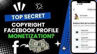 !! SHOCKING !! Facebook Profile पर Copyright Strike से बचें!  कैसे करें Monetize?