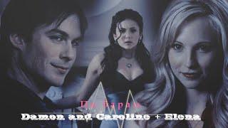 ►Damon and Caroline (+ Elena) | По барам [AU]