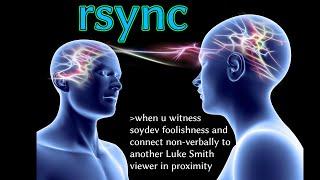 rsync is a Based File Sync Program (& if you don't use it, you're wrong.)