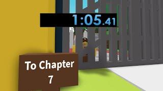 Chapter 2 [Any%] in 1:05 - Super Paper Roblox (GAME IS FIXED)