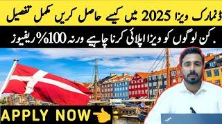 Denmark visa for pakistani | Denmark visit visa from pakistan | Denmark visa application online