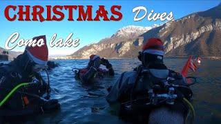 Paolo VDL: Christmas Dive in Como lake darkness, Italy (#OrcaTorch light test: D511)