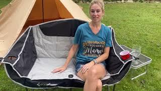 Review of KingCamp Loveseat Camping Chair for Adult Double Camping Chair Folding Chair