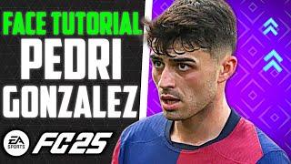 How to make PEDRI in EA FC 25 - Pro Clubs/Career Mode Face Creation