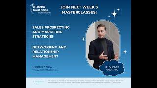 Sales prospecting and marketing strategies // V4-Ukraine Talent Fusion Masterclass