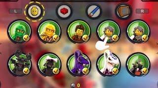 LEGO Ninjago: Shadow of Ronin - All Characters & Red Bricks Unlocked - 100% Complete