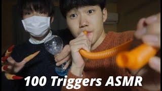 【ASMR】100 Triggers ASMR in 30 min 【English SUB】