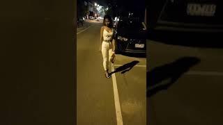 Thai lady come home drunk