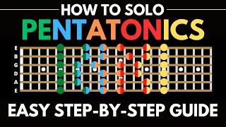 The ULTIMATE Guide to PENTATONIC SOLOING on GUITAR