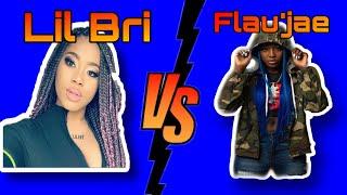 LIL BRI VS. FLAU’JAE‼️ (COMPILATION) (STRAIGHT BARZ)