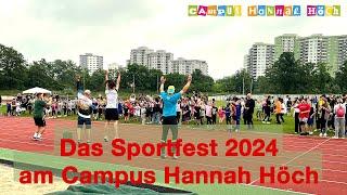 Das Sportfest 2024 am Campus Hannah Höch