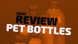 Disposable Discounter mini Review: PET bottles