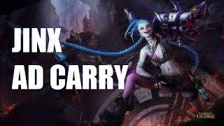 League of Legends - Jinx AD Carry - Full Game Commentary