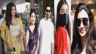 Bollywood and Tellywood Celebrities Spotted at Airport in Mumbai - Watch Video