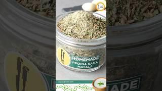 Homemade Podina Raita Masala- Short Recipe By Food Fusion