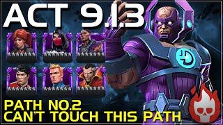 MCOC: Act 9.1.3 - Path 02 - Can't Touch This Path - Sorcerer Supreme Vs Galan - 2024