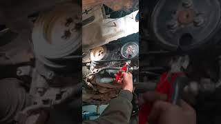 Citroen Jumper stretchy belt installation