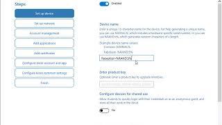 10982 Demo 21 Configuring the Kiosk Mode with Windows Configuration Designer