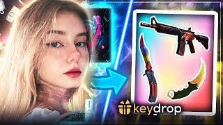 THE BEST KNIFE OF COUNTER STRIKE 2! Keydrop Honest Case Opening