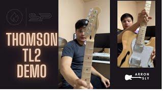 THOMSON TL2 Electric Guitar Thinline Quick Demo