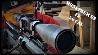 Is the Monstrum G2 6-24x50 worth the money?? We strapped it to the .50cal to find out!