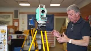 How to setup a surveying tripod over a point